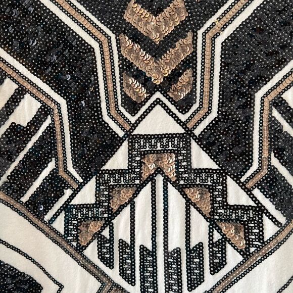 Express Art Deco Sequin Sheath, size M - Picture 4 of 7